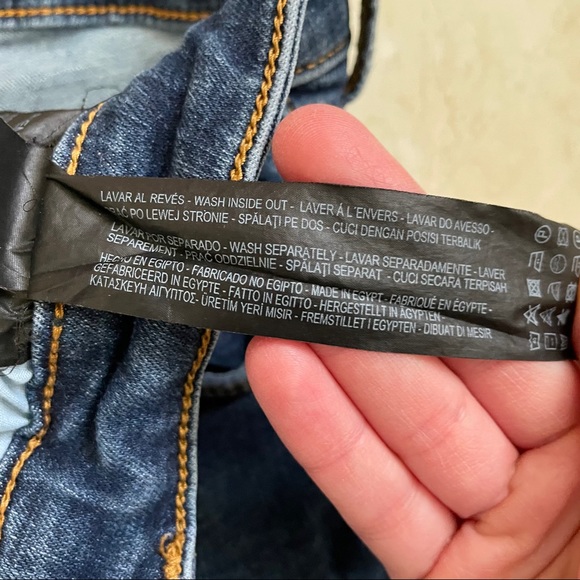 🚫 SOLD Zara Distressed Mid Rise Skinny Jean 8 - Picture 7 of 10